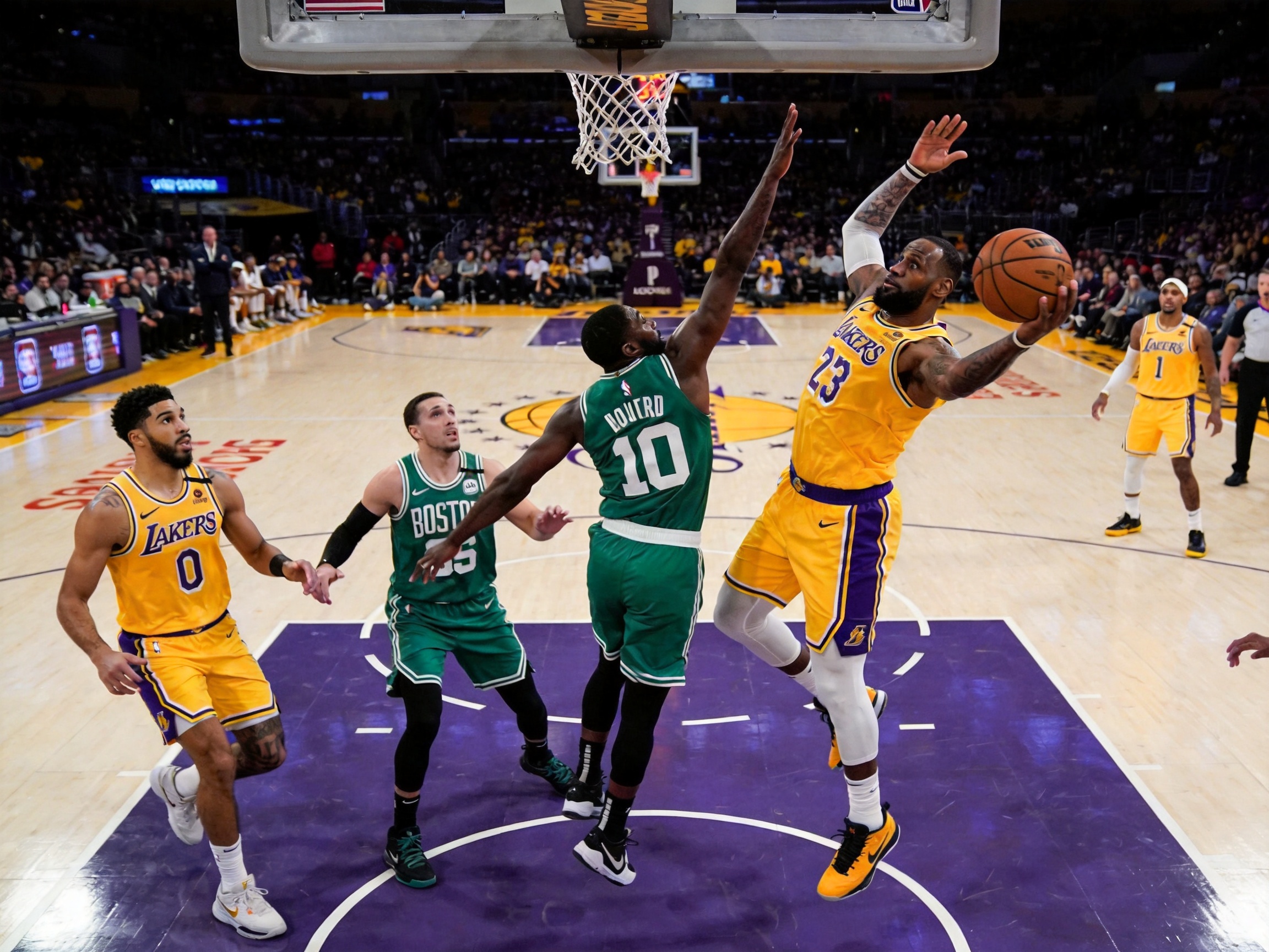 NBA总决赛湖人vs凯尔特人